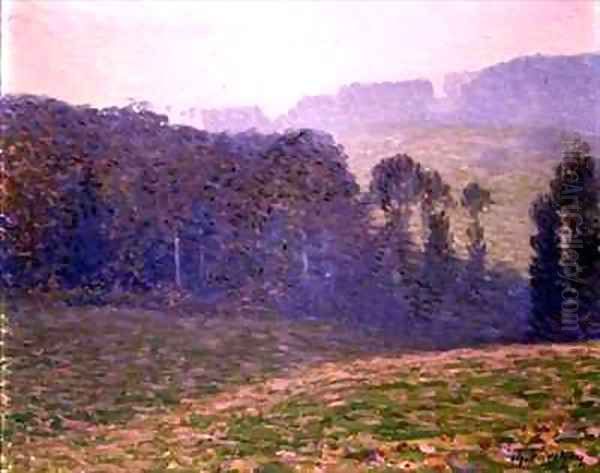 Morning Mist Oil Painting by Charles Frechon