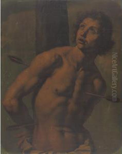 St. Sebastian Oil Painting by Ottavio Vannini