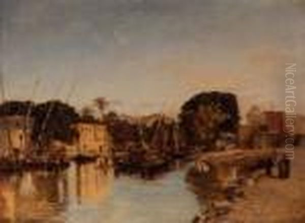 Mahmoudieh Canal by John Jnr. Varley