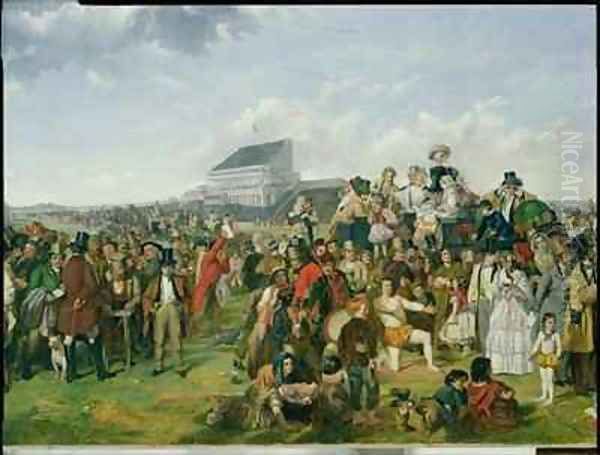 Derby Day 3 Oil Painting by William Powell Frith