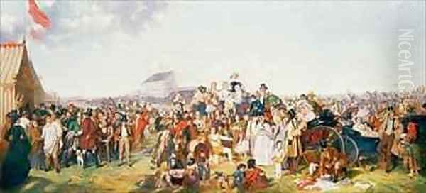 Derby Day 2 Oil Painting by William Powell Frith