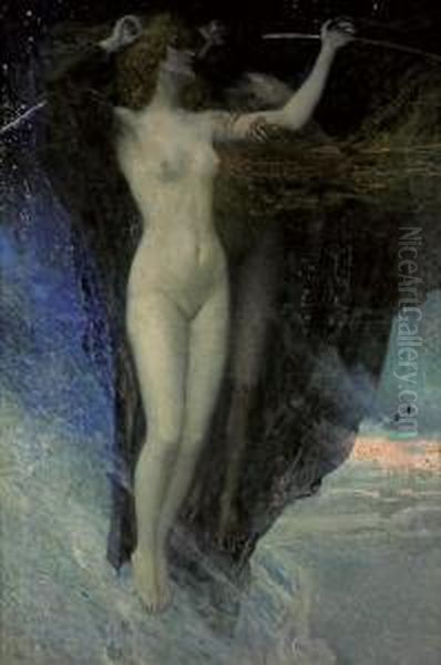 Ein Wiederfinden Oil Painting by Eduard Veith