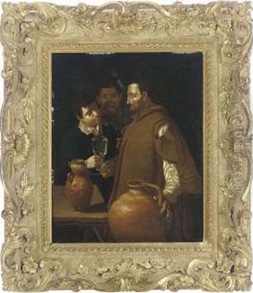 The Waterseller Of Seville Oil Painting by Diego Rodriguez de Silva y Velazquez