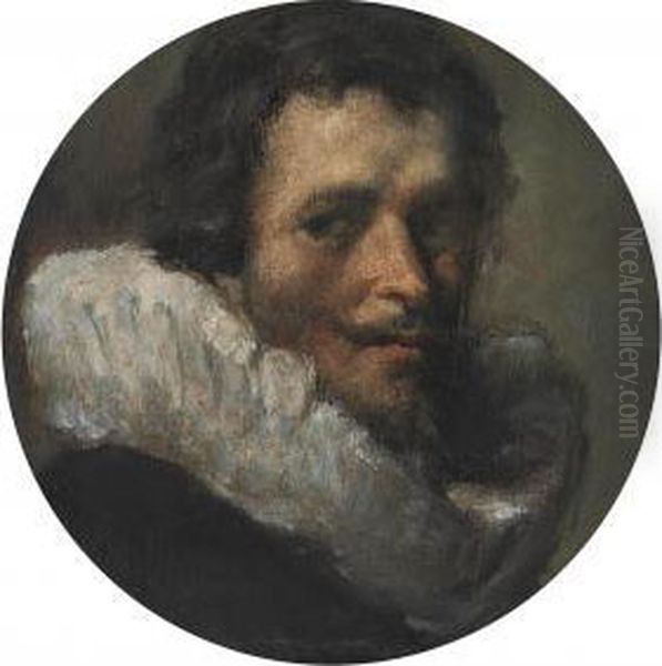 Portrait Of A Gentleman Oil Painting by Diego Rodriguez de Silva y Velazquez