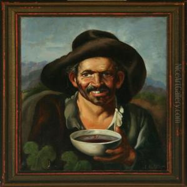 Portaitof A Pesant Oil Painting by Diego Rodriguez de Silva y Velazquez