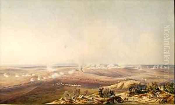 The Battle of Austerlitz Oil Painting by Jean Antoine Simeon Fort