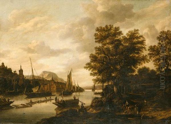 Verboom, A. Oil Painting by Adriaen Hendricksz. Verboom