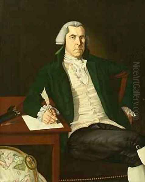 John Vinall 1736-1823 Oil Painting by John Mason Furnass