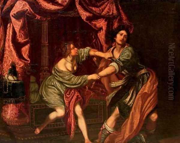 Potiphar's wife Oil Painting by Domenico Fiasella