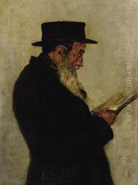 Portrait Of A Scholar Oil Painting by Vasili Vasilyevich Vereshchagin