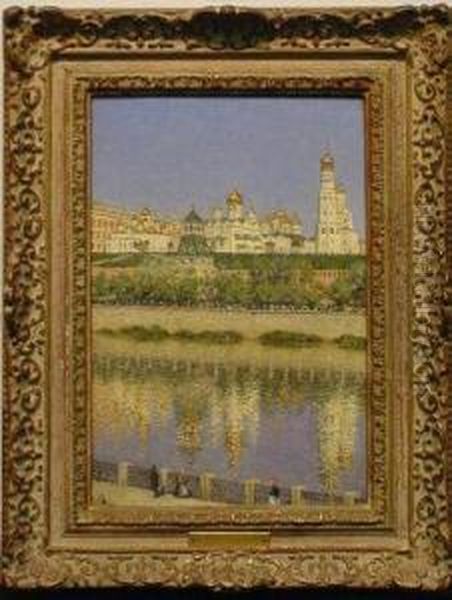 Palace, Moscow Oil Painting by Vasily Vasilievich Vereschagin