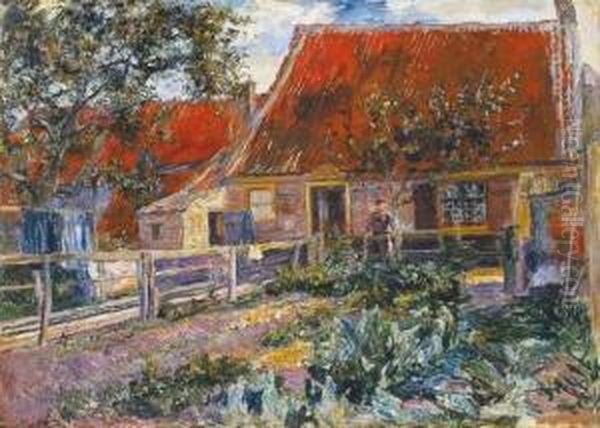 De Moestuin - Le Potager Oil Painting by Pieter Verhaert