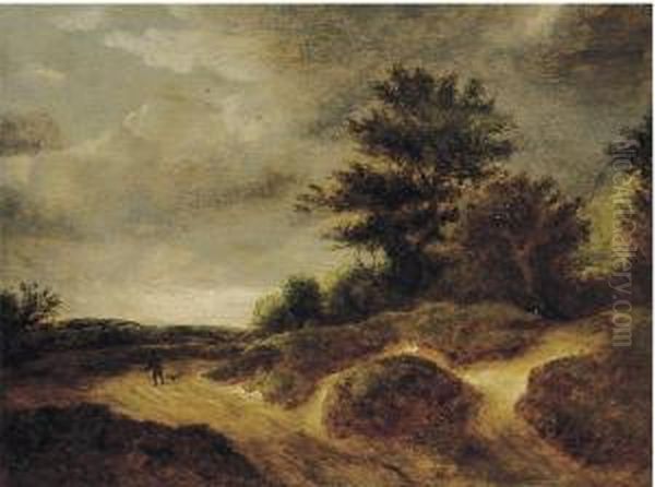 Paesaggio Olandese Oil Painting by Otto Vermehren