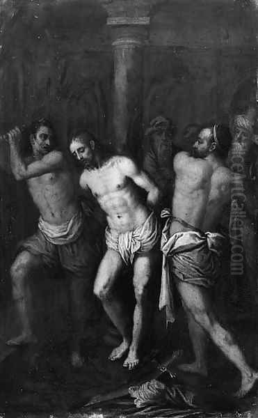 The Mocking of Christ Oil Painting by Ambrosius Francken