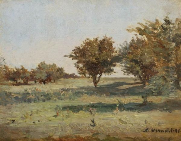 Summer Day Oil Painting by Nicolas Vermont