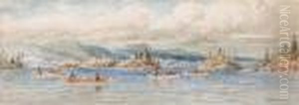 The Upper Ottawa Oil Painting by Frederick Arthur Verner