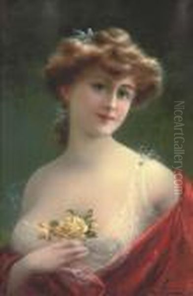 Sweet Blossoms Oil Painting by Emile Vernon