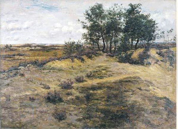 Les Dunes, Calmpthout Oil Painting by Theodoor Verstraete