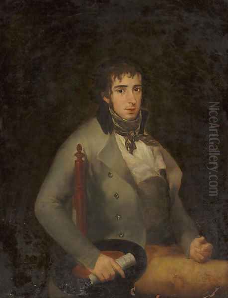 Portrait of Don Isidro Gonzalez Velasquez Oil Painting by Francisco Goya Fuendetodos