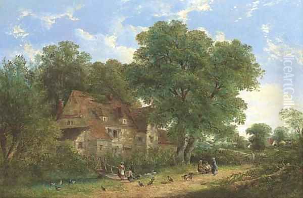 Reigate, Surrey Oil Painting by Thomas J. Ford