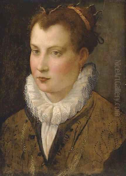 Portrait of a lady Oil Painting by Lavinia Fontana