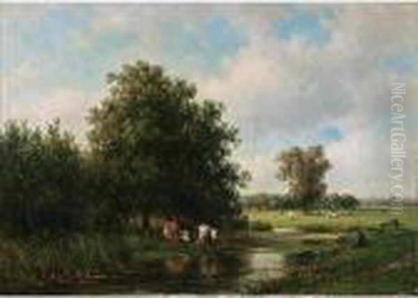 Landschap Bij Oosterhout