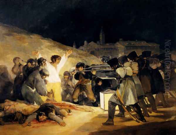 May 3 1808 Oil Painting by Francisco De Goya y Lucientes