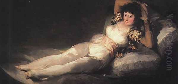 Clothed Maja Oil Painting by Francisco De Goya y Lucientes