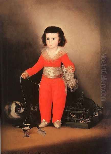 Don Manuel Osorio Manrique De Zuniga Oil Painting by Francisco De Goya y Lucientes