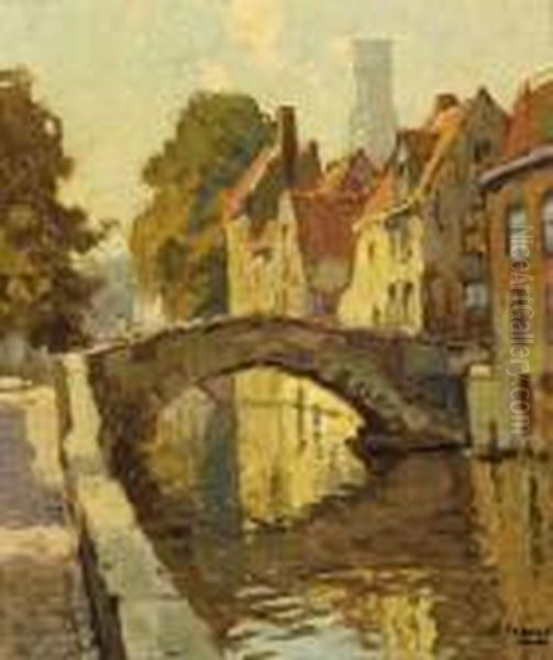 Bruges Oil Painting by Bernard, Ben Viegers