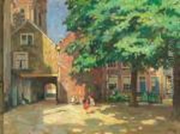 Hofje In Delft by Bernard, Ben Viegers