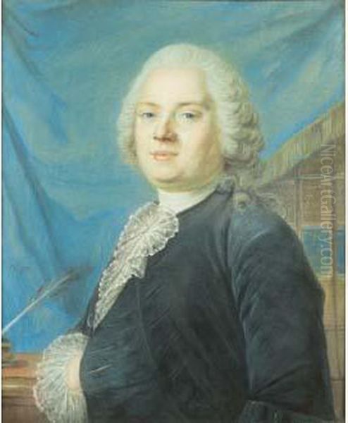 Portrait D'antoine Louis Seguier. Oil Painting by Louis Vigee