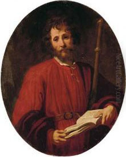 Saint James The Greater Oil Painting by Jacopo Vignali