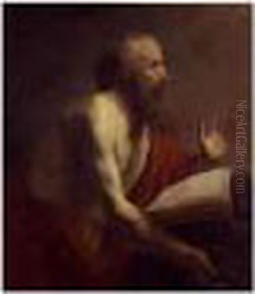 Saint Jerome Oil Painting by Claude Vignon