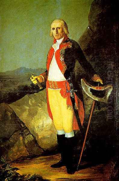 Jose de Urrutia y de las Casas general Oil Painting by Francisco De Goya y Lucientes