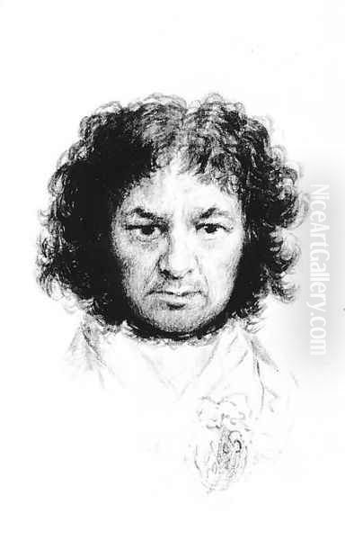 Self-Portrait Oil Painting by Francisco De Goya y Lucientes