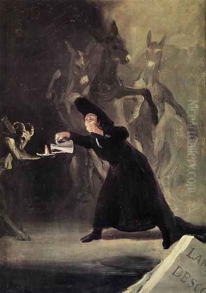 The Bewitched Man Oil Painting by Francisco De Goya y Lucientes