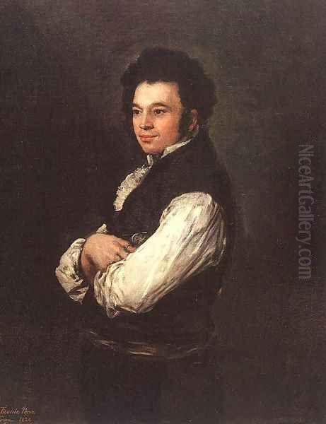 The Architect Don Tiburcio Perez Y Cuervo Oil Painting by Francisco De Goya y Lucientes