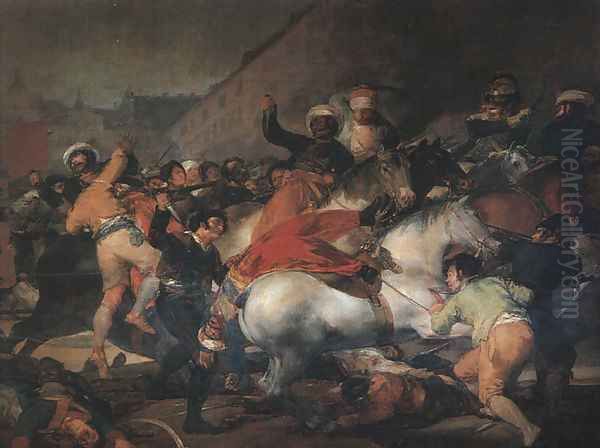 The Second Of May 1808 Oil Painting by Francisco De Goya y Lucientes