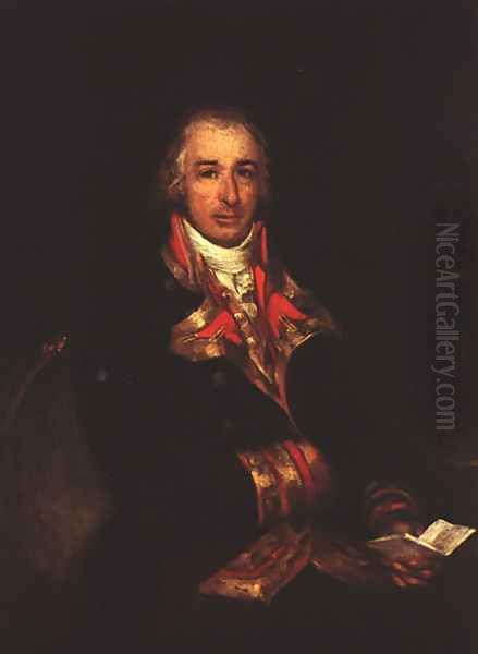 Portrait Of Don Jose Queralto Oil Painting by Francisco De Goya y Lucientes