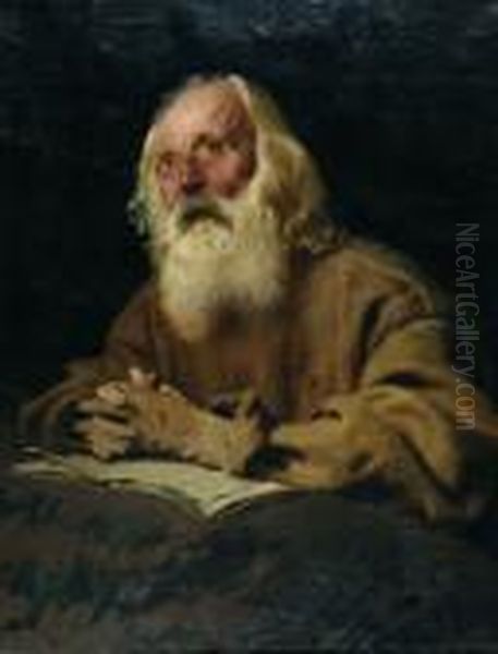 San Girolamo Oil Painting by Francesco Vinea