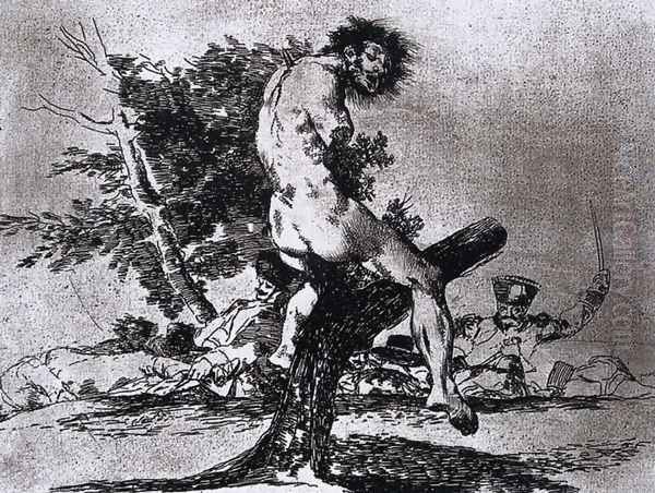 This is worse Oil Painting by Francisco De Goya y Lucientes