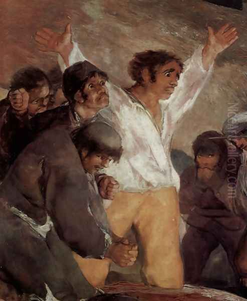 The Third of May 1808 (Detail) Oil Painting by Francisco De Goya y Lucientes