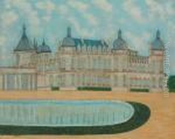 Le Chateau De Saint-germain Oil Painting by Louis Vivin