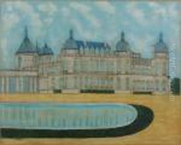 Le Chateau De Saint-germain Oil Painting by Louis Vivin