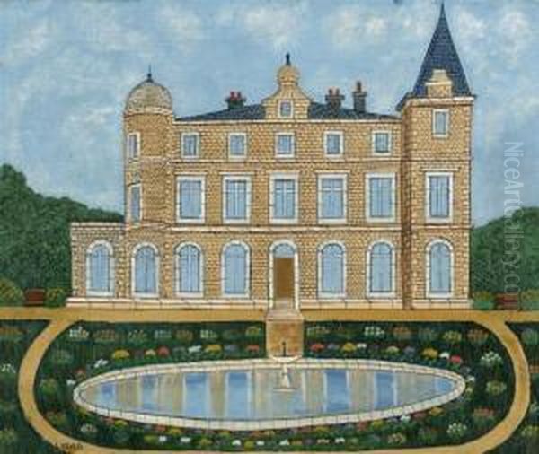 Le Chateau Oil Painting by Louis Vivin