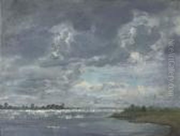 Het Kleine Veer Oil Painting by Floris Verster