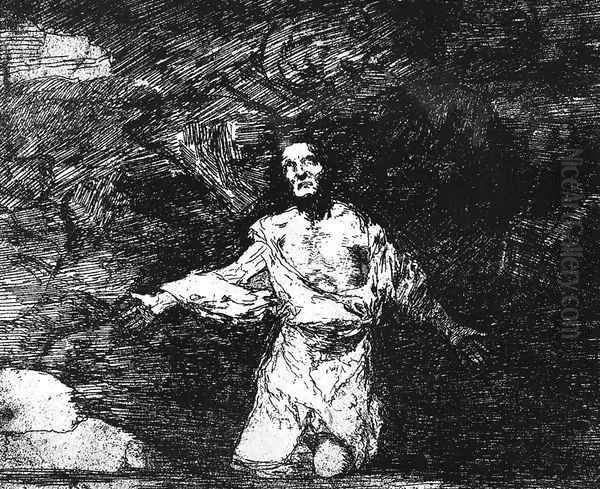 Mournful Foreboding of What is to Come 2 Oil Painting by Francisco De Goya y Lucientes