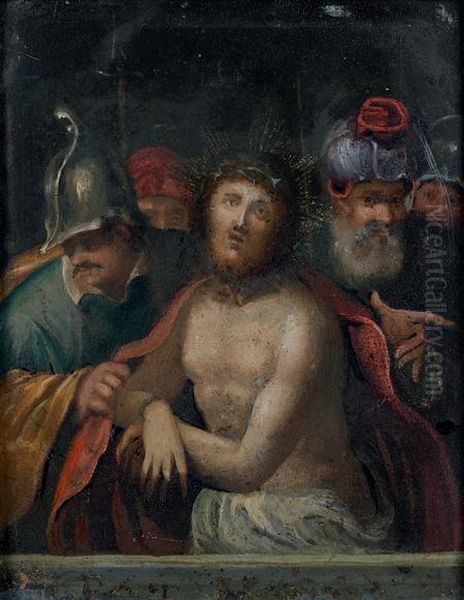 Ecce Homo Oil Painting by Hans Von Aachen