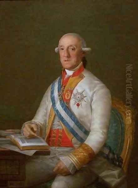 Portrait of the Marques de Sofraga Oil Painting by Francisco De Goya y Lucientes